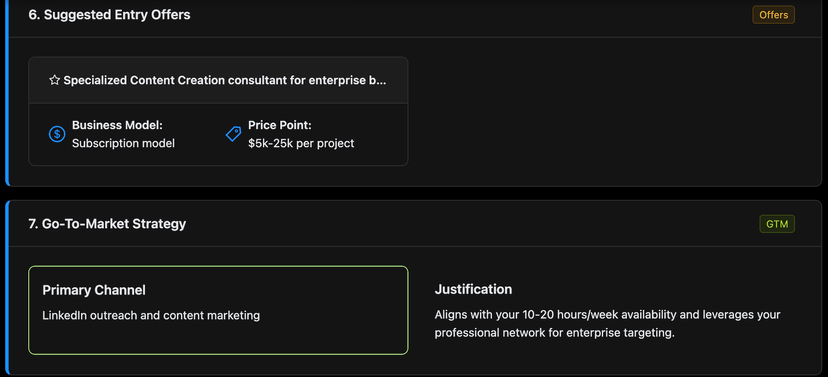 Constraints evaluation dashboard